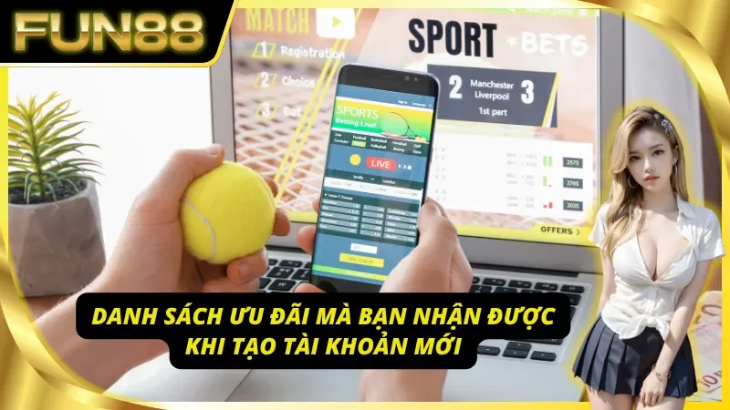 Danh sách quà tặng khi bạn đăng ký thành viên mới