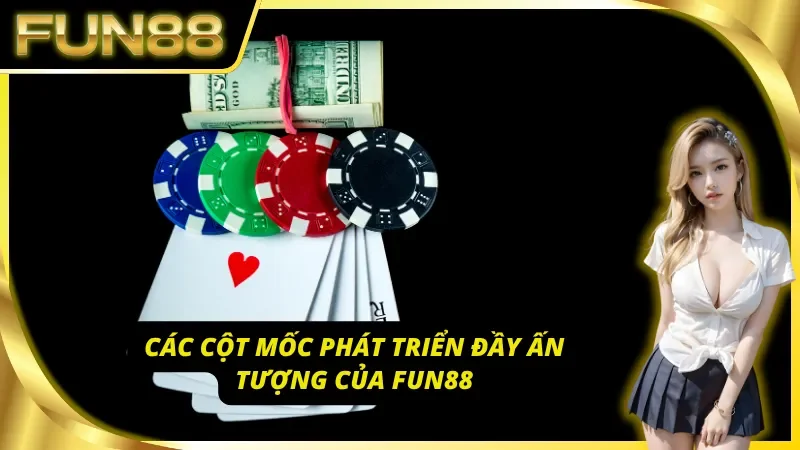 Giới thiệu chặng đường tăng trưởng rực rỡ của Fun88